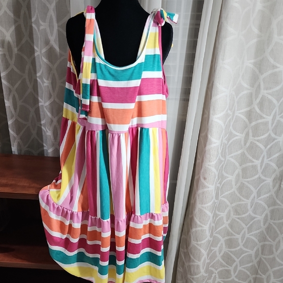 Haptics Dresses & Skirts - NwOTColorful Striped Mini Dress